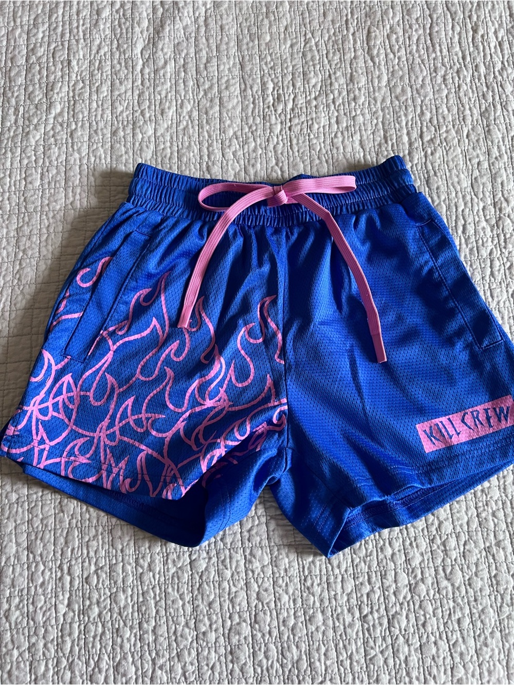 Kill Crew Blue Athletic Shorts